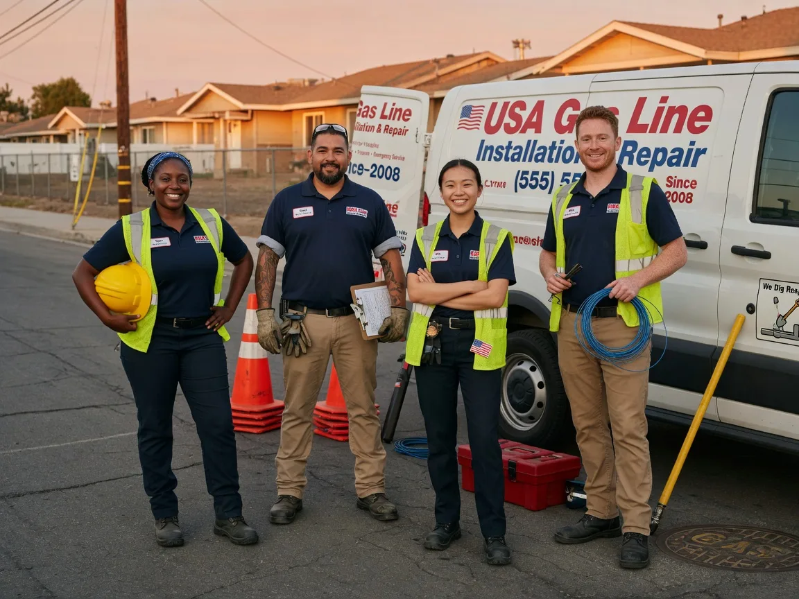 Gas Line Installation company in Piedmont, OK